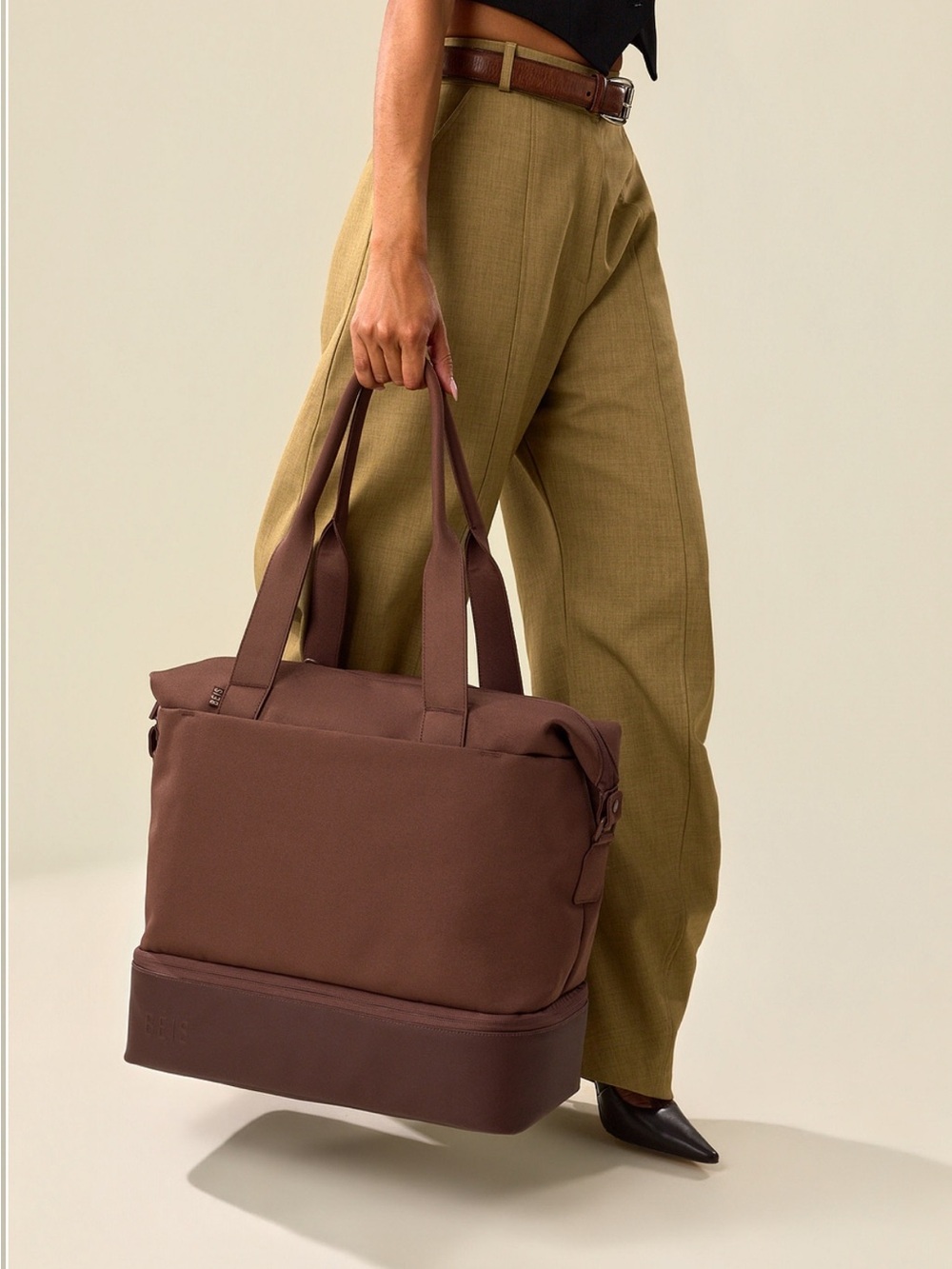 Beis Maple Mini Weekender women's Tote Bag - Everyday Travel Tote